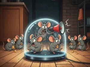 Muizen verjagen met geluid